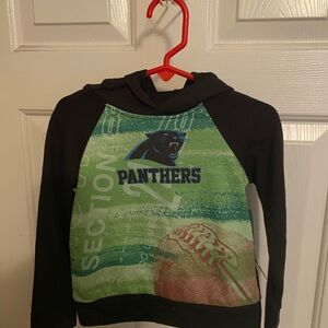 Black Carolina Panthers Jersey for babies 3T NWT fan gift baby shower